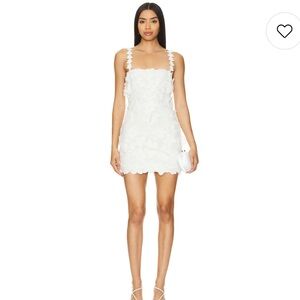 NWT Tularosa Kimmy Mini Dress in Ivory - size XS